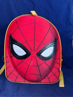 Marvel Spiderman Backpack - 16" 2 zippered sections mesh water pocket both sides
